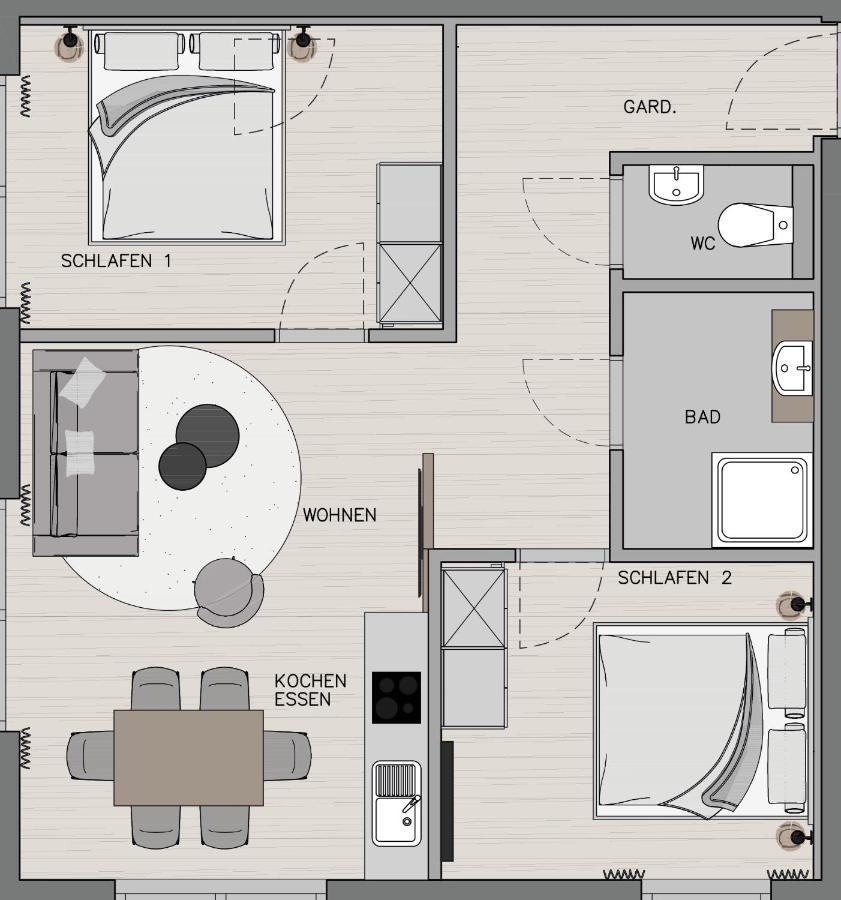 Apartment Streif Lxl Kirchdorf in Tirol Eksteriør bilde